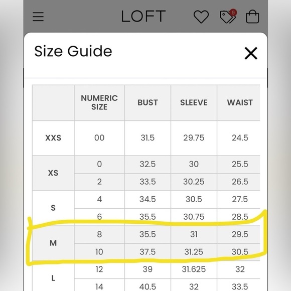 LOFT White and Black Floral Button Pull On Midi Skirt Size Medium NWT BRAND NEW - Picture 14 of 14